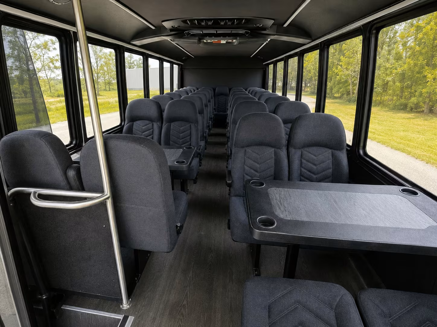 20 passenger minibus inside