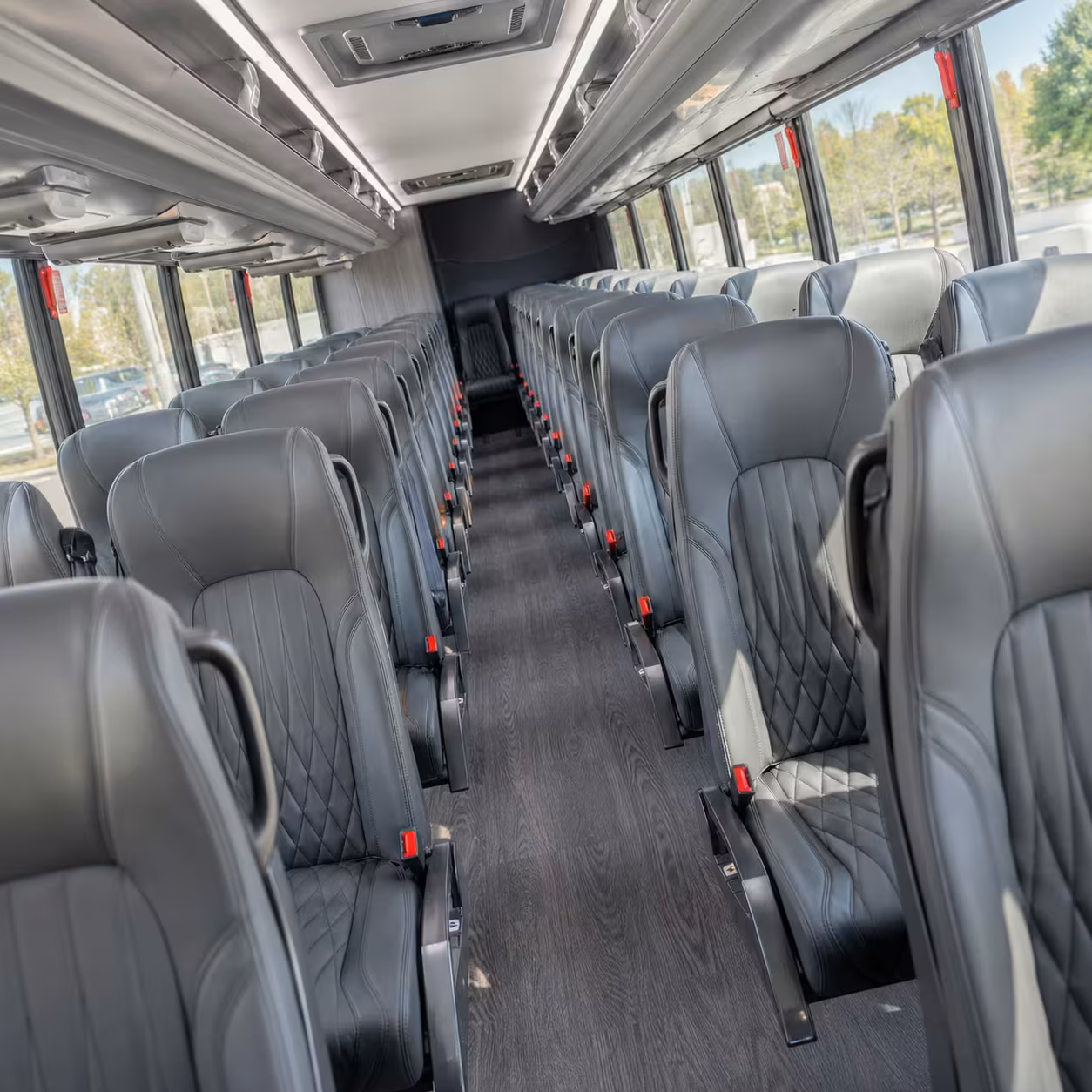 28 passenger minibus inside