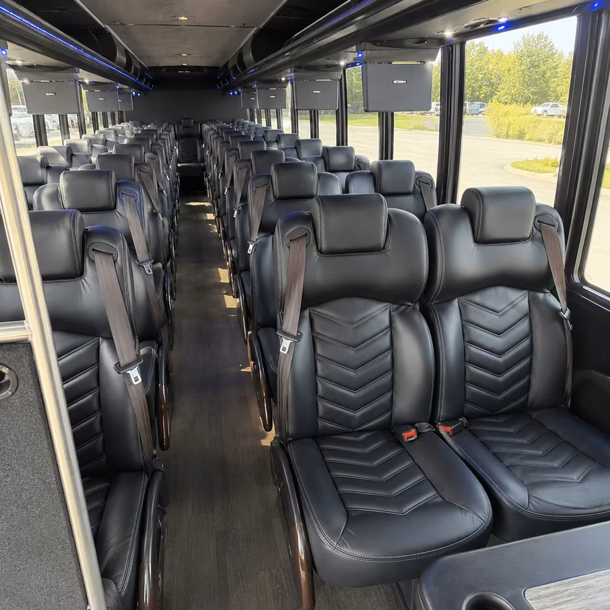 30 passenger minibus inside