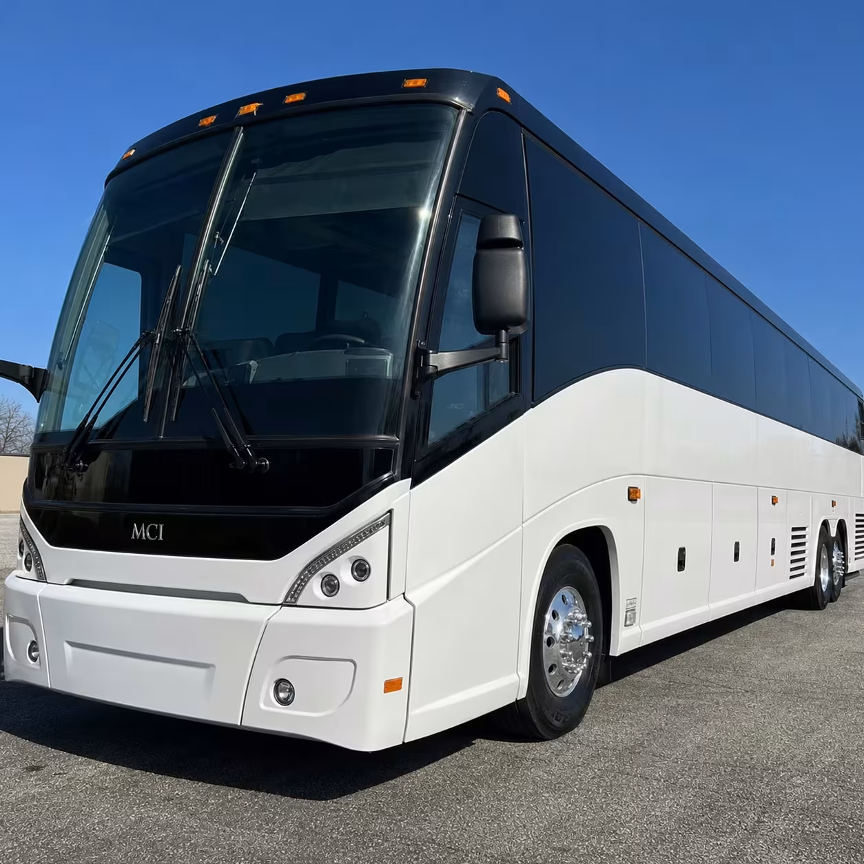 56 passenger charter bus