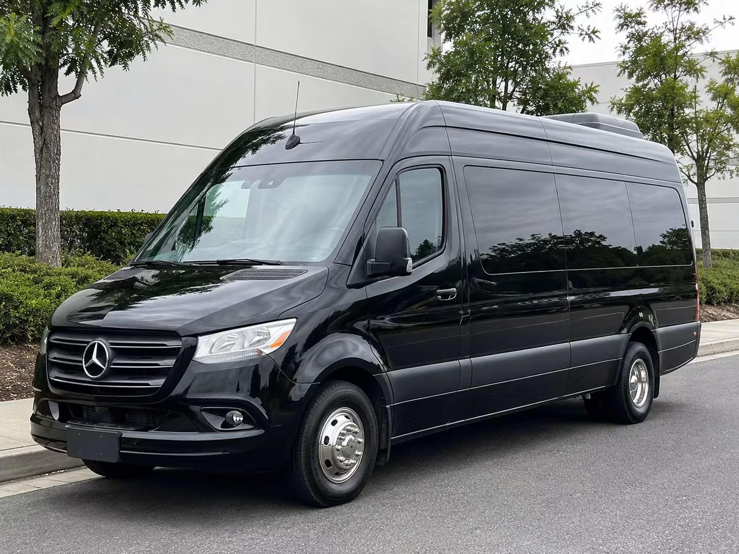 sprinter van with driver